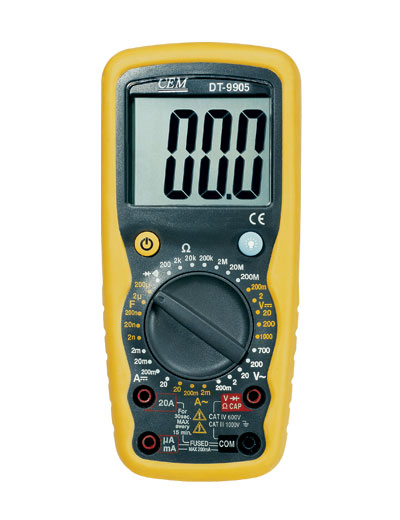 高性能高精确度数字万用表DT-9908